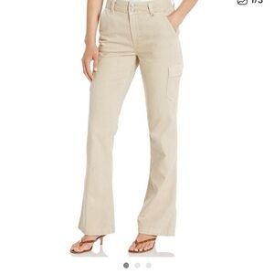 PAIGE Beige Cargo Trousers